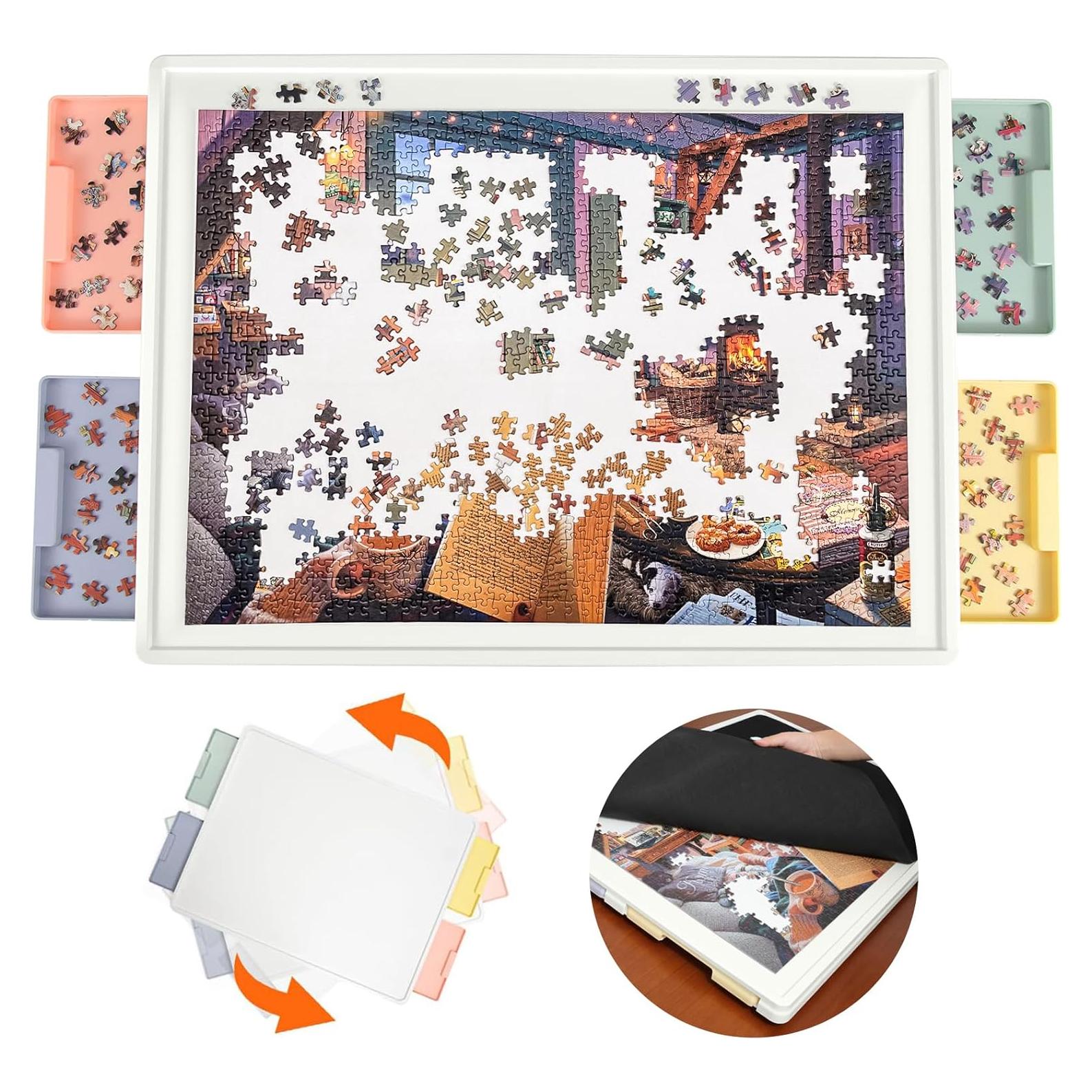 Tablero de Rompecabezas Giratorio Playboda 1000 Piezas 76.2x55.9cm