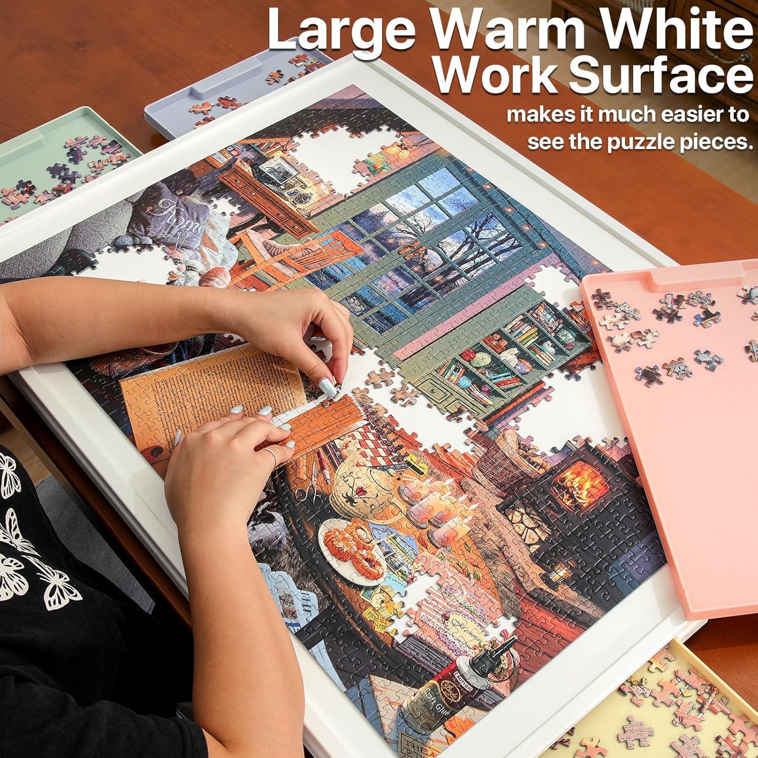 Tablero de Rompecabezas Giratorio Playboda 1000 Piezas 76.2x55.9cm