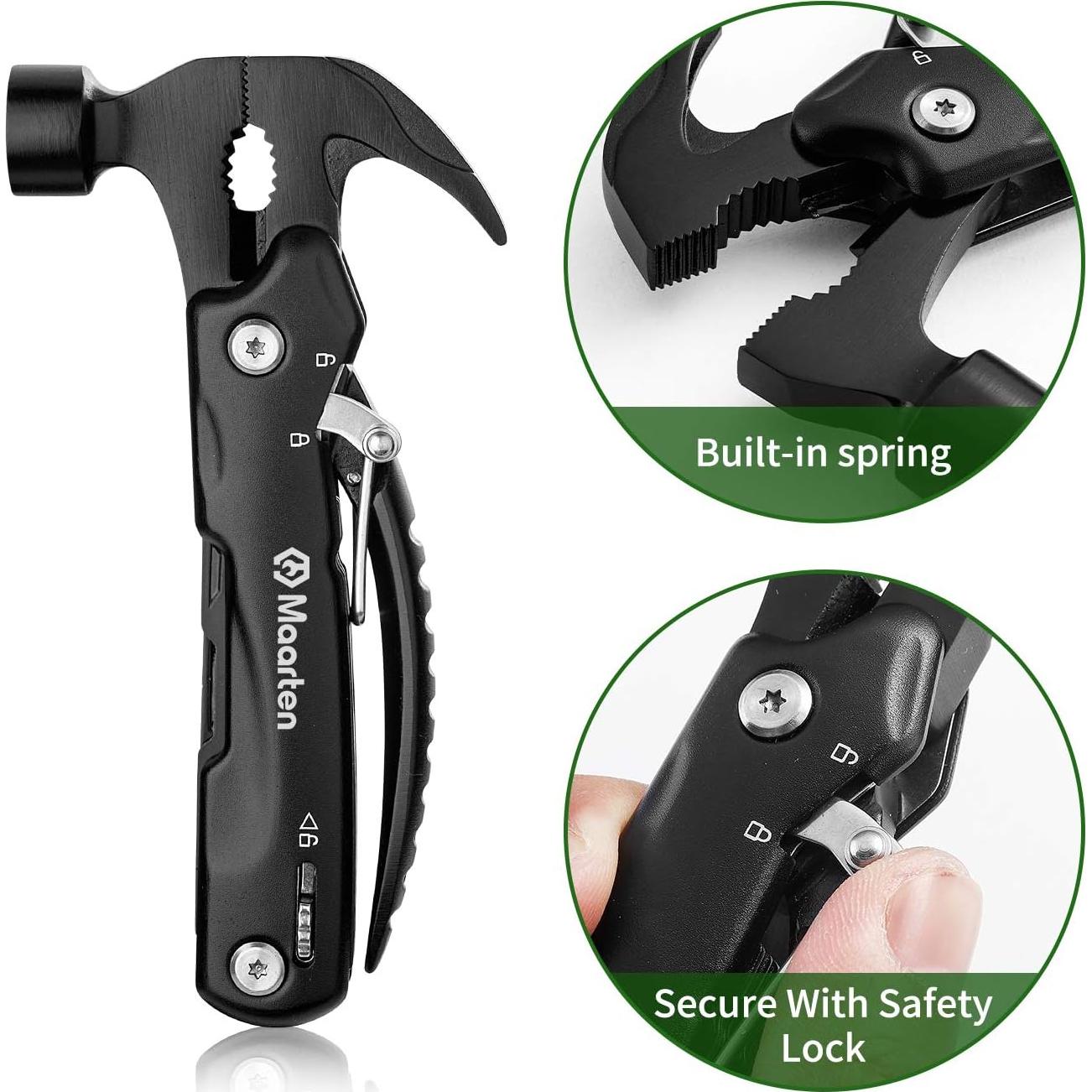 Martillo Multiherramienta Maarten 12 en 1 Acero Inoxidable