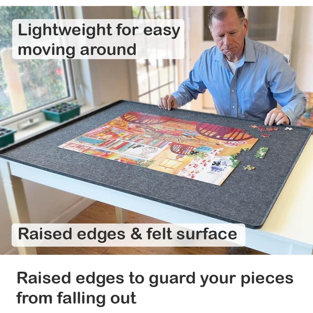 Tablero de rompecabezas 2000 piezas con 40 hojas de pegamento