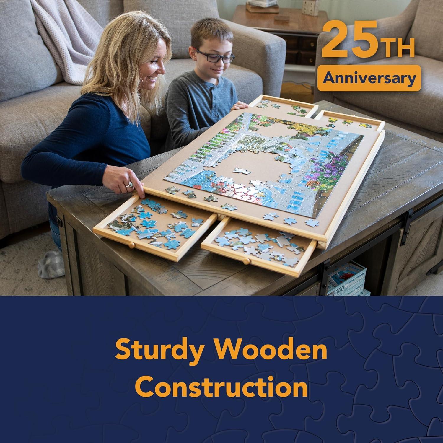 Tablero de Rompecabezas Bits and Pieces 1000 Piezas Madera