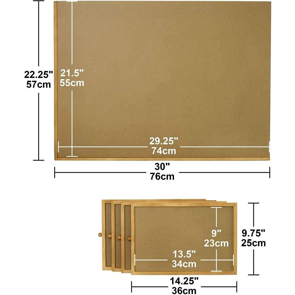 Tablero de Rompecabezas Bits and Pieces 1000 Piezas Madera