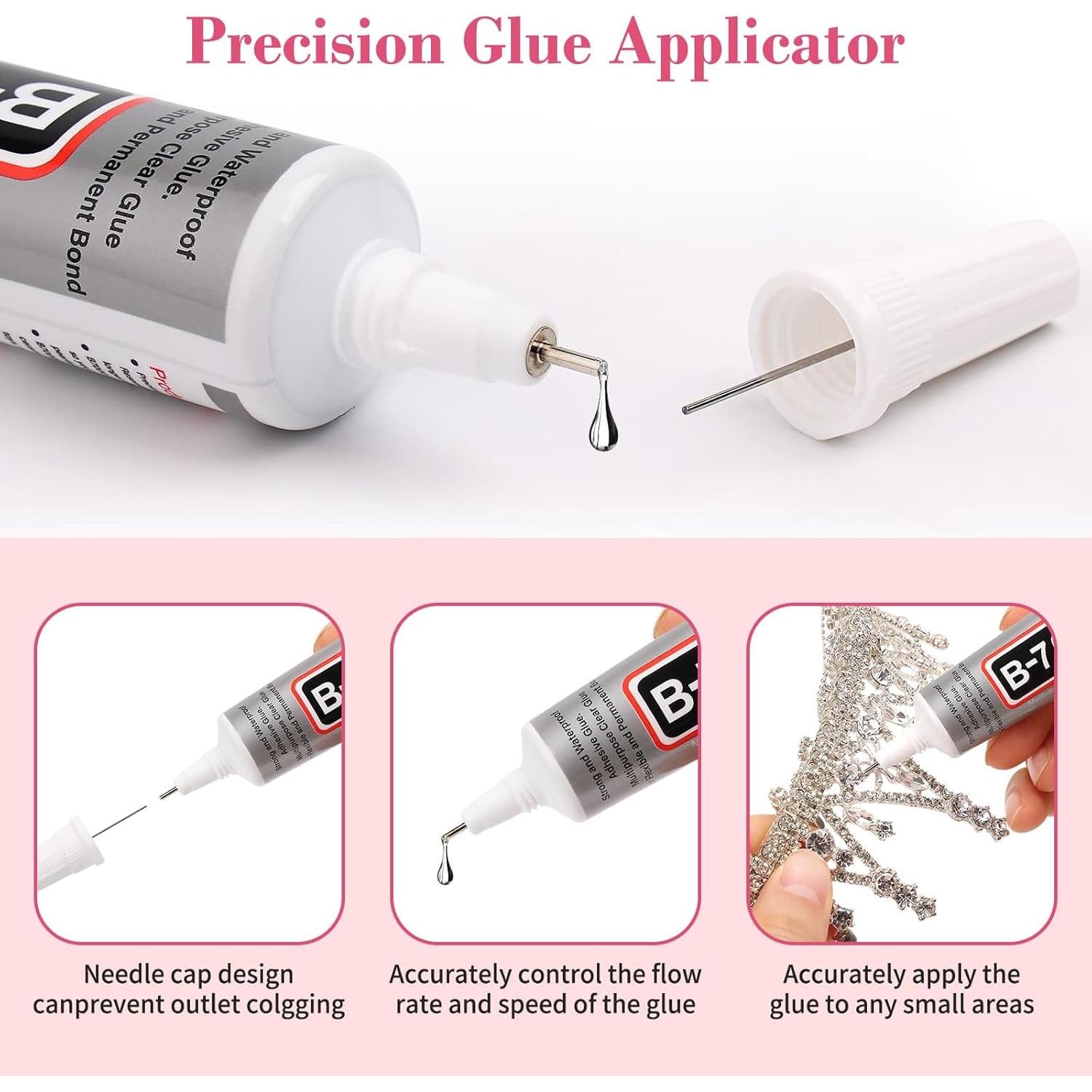 Pegamento para Joyería Cridoz B7000 10x15ml Adhesivo Transparente