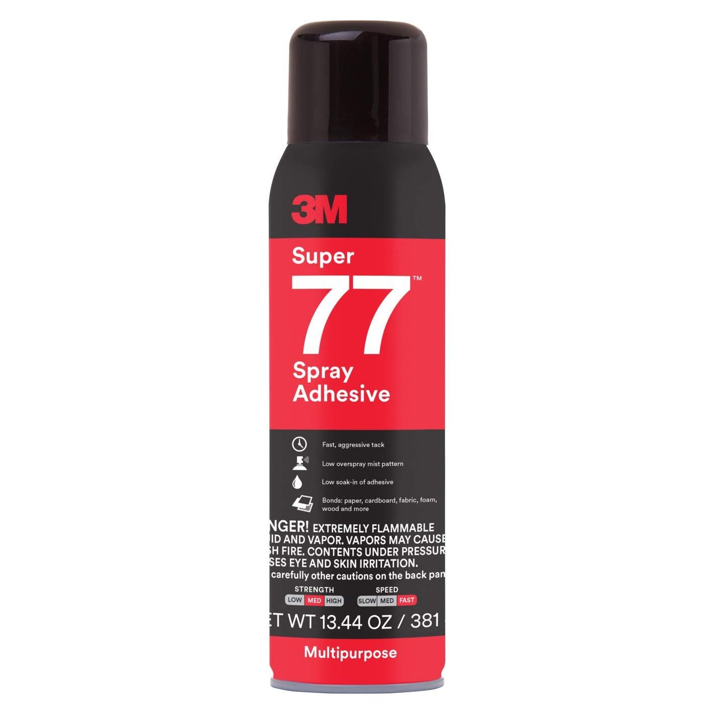Adhesivo en Spray 3M Super 77 381 g para Papel y Tela
