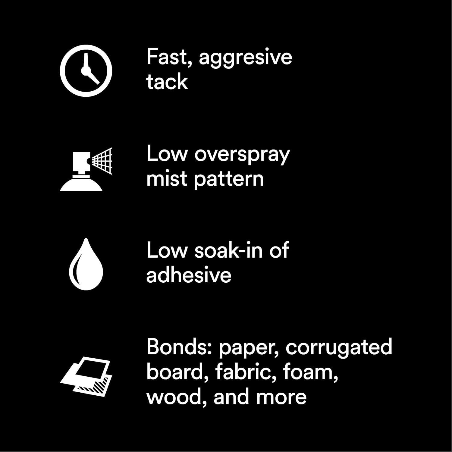 Adhesivo en Spray 3M Super 77 381 g para Papel y Tela