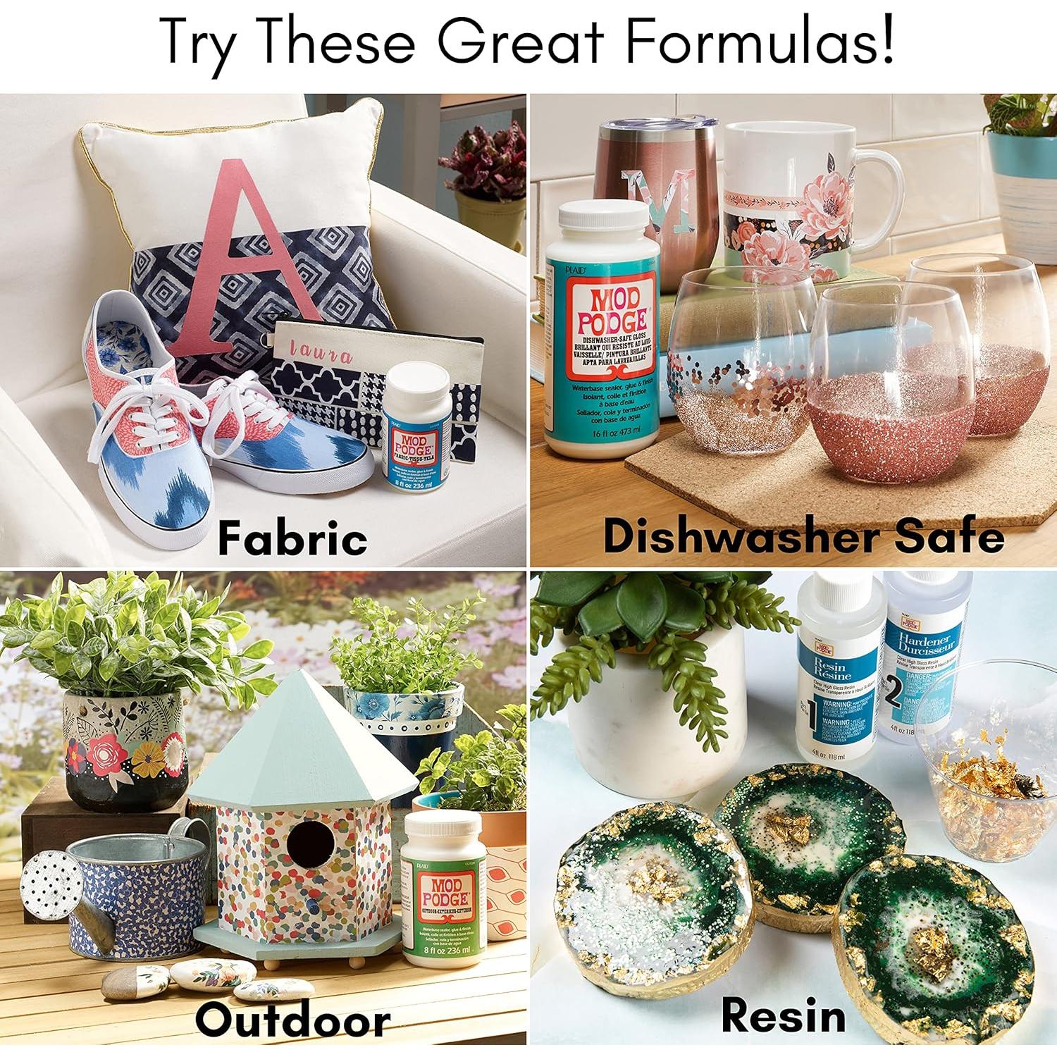 Mod Podge Gloss 32 oz - Pegamento y Sellador Multiusos