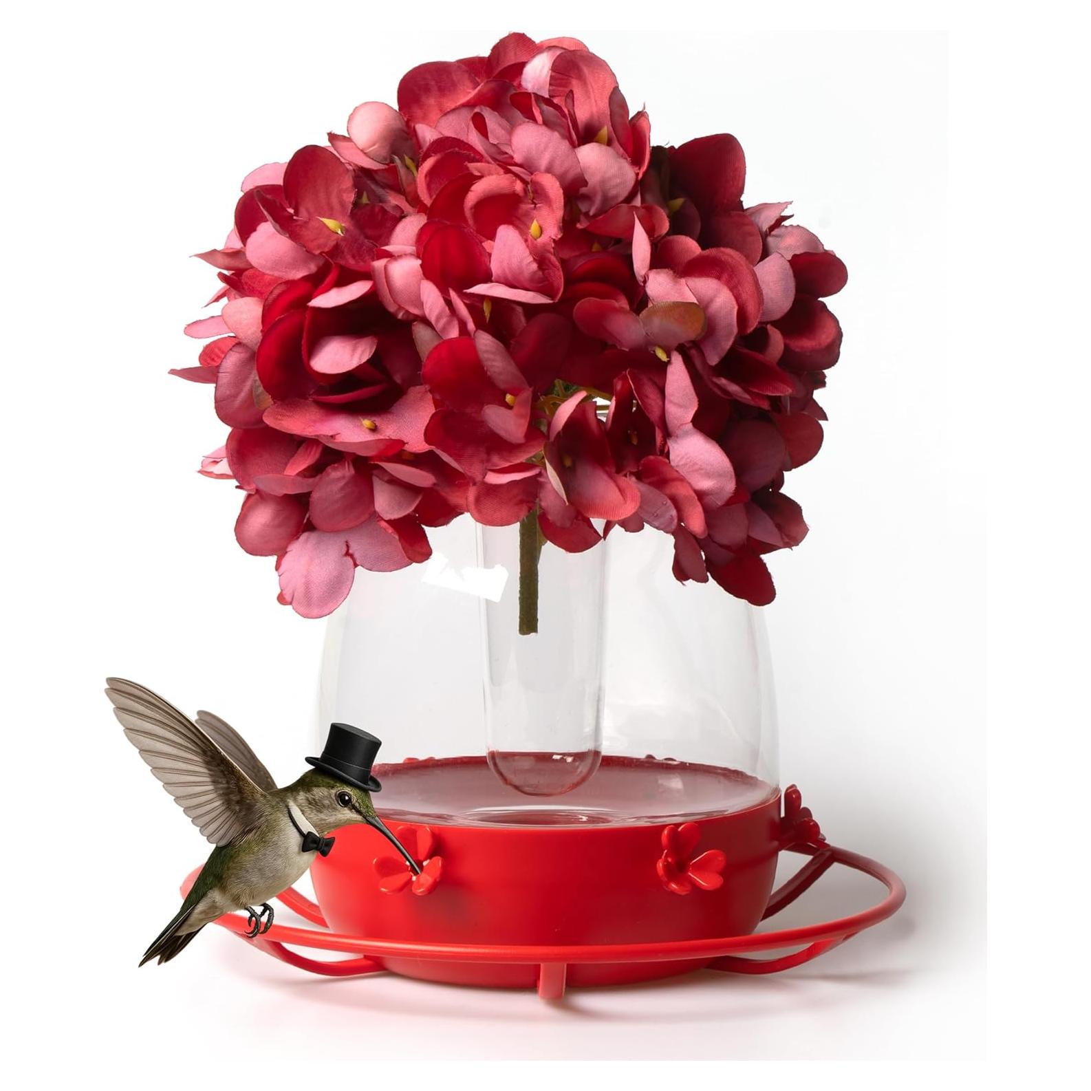Alimentador de Colibrí HummingFun Murano Vidrio 19.5cm