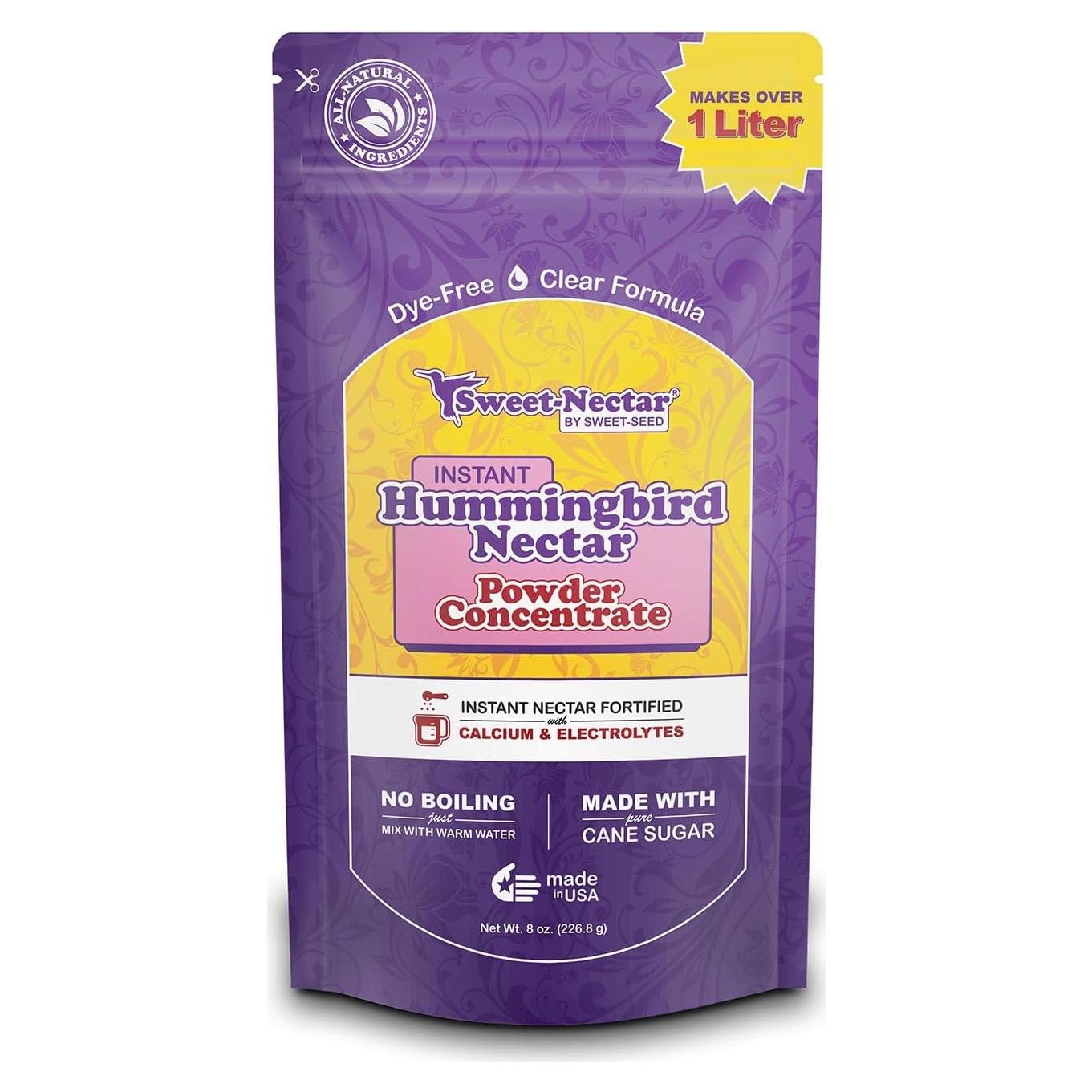 Néctar para Colibríes Sweet-Seed 240g Polvo Instantáneo