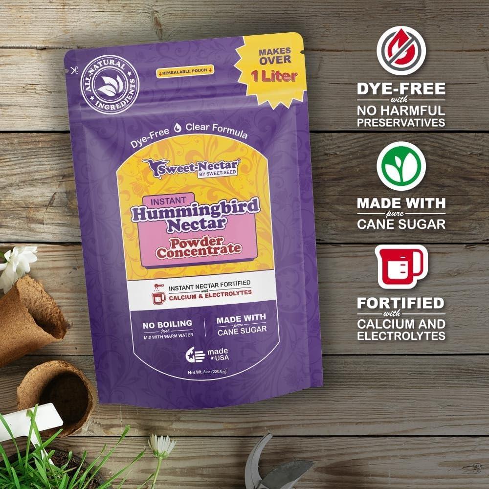 Néctar para Colibríes Sweet-Seed 240g Polvo Instantáneo