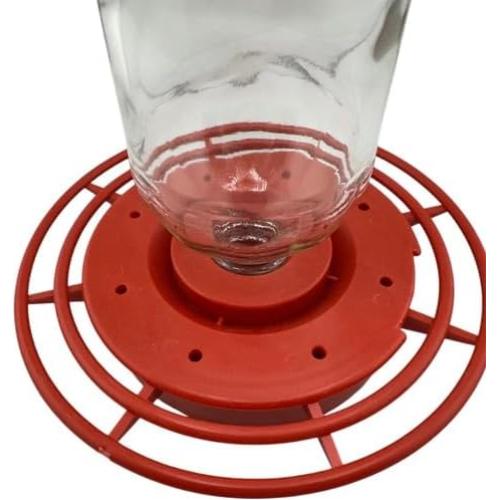 Alimentador de Colibríes Best-1 0.45L Vidrio Rojo 8 Puertos