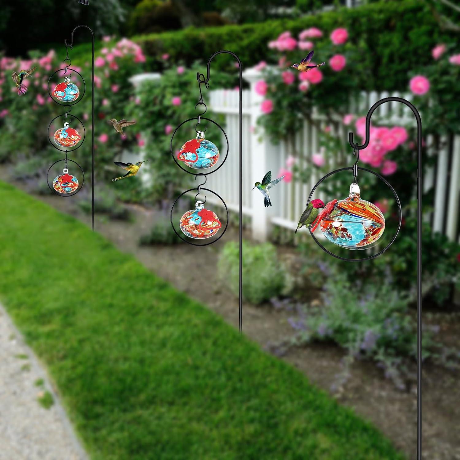 Alimentador de Colibríes HEADAK LIFE Circular 6 Puertos Azul