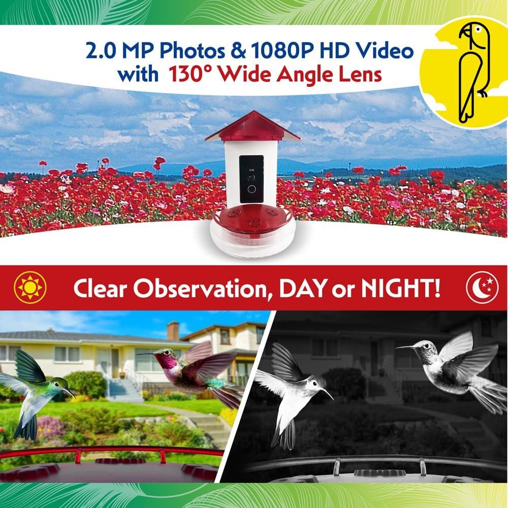 Comedero Inteligente para Colibríes Featherland Paradise