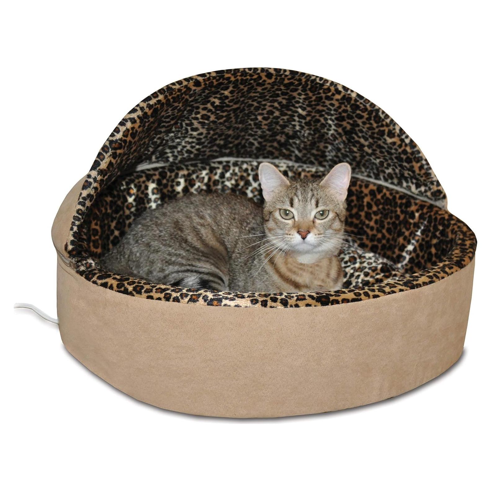 Cama Térmica K&H Thermo-Kitty Pequeña 40.64 cm Marrón