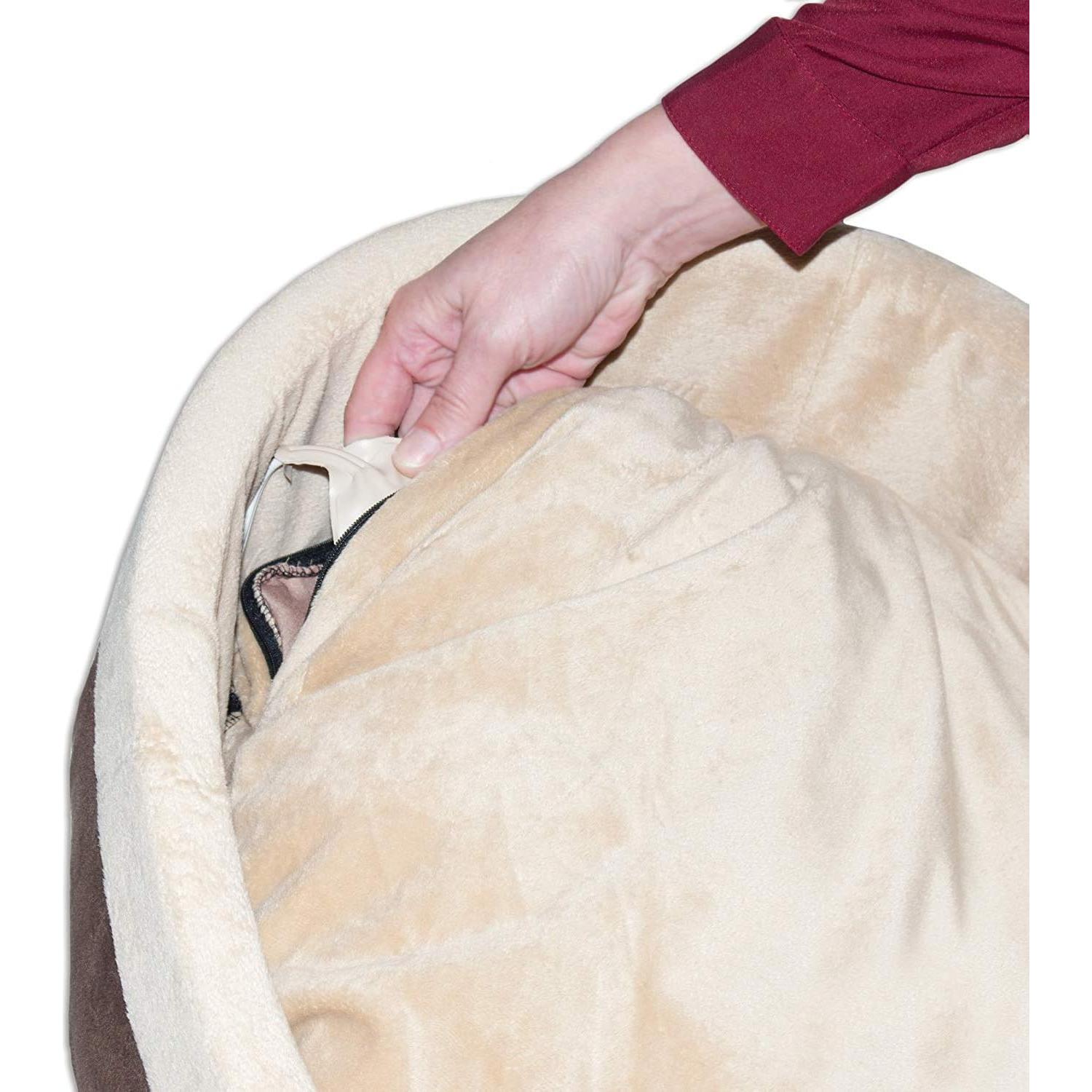 Cama Térmica K&H Thermo-Kitty Pequeña 40.64 cm Marrón