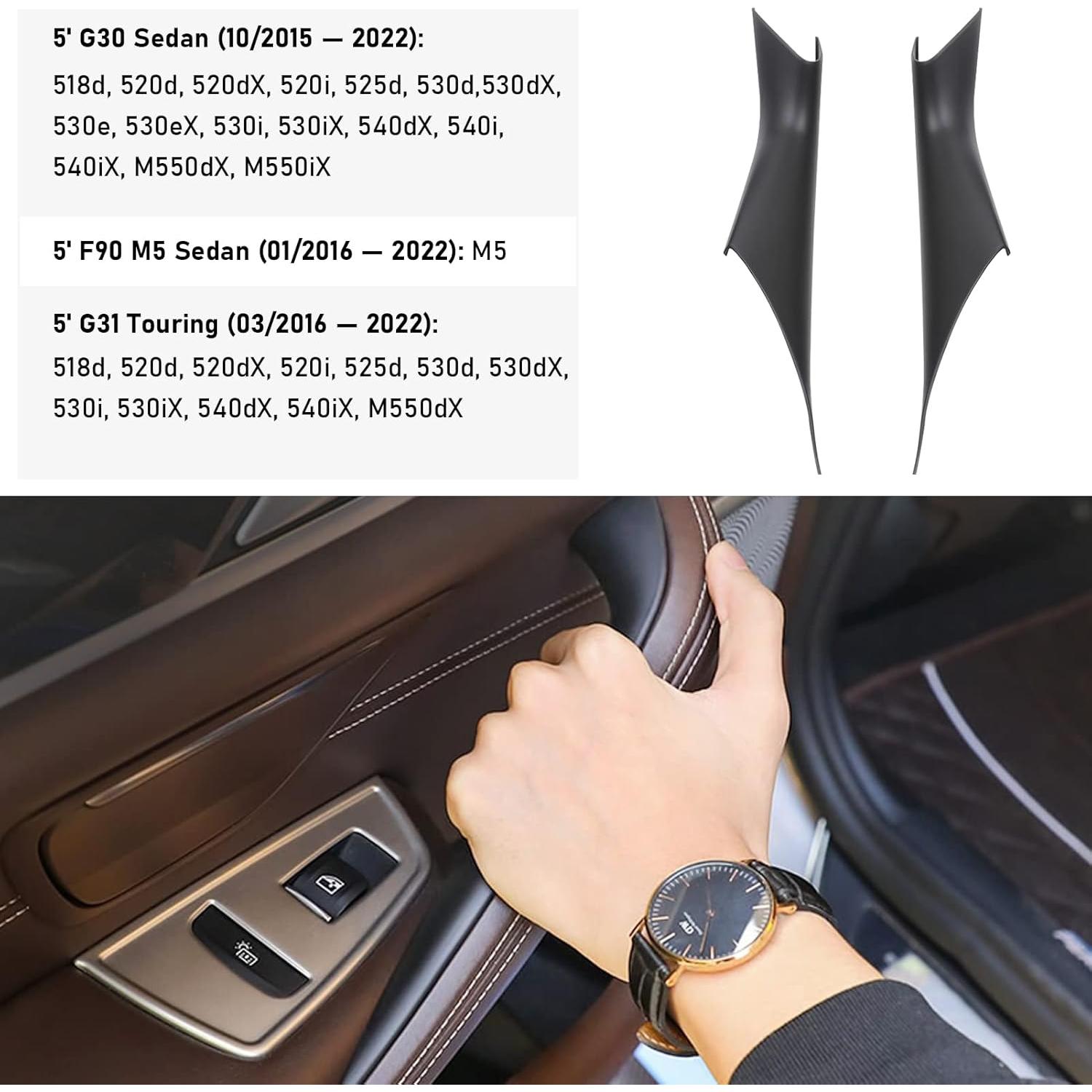 Cubiertas de Manijas de Puerta Jaronx para BMW Serie 5 G30 G31 2017-2022