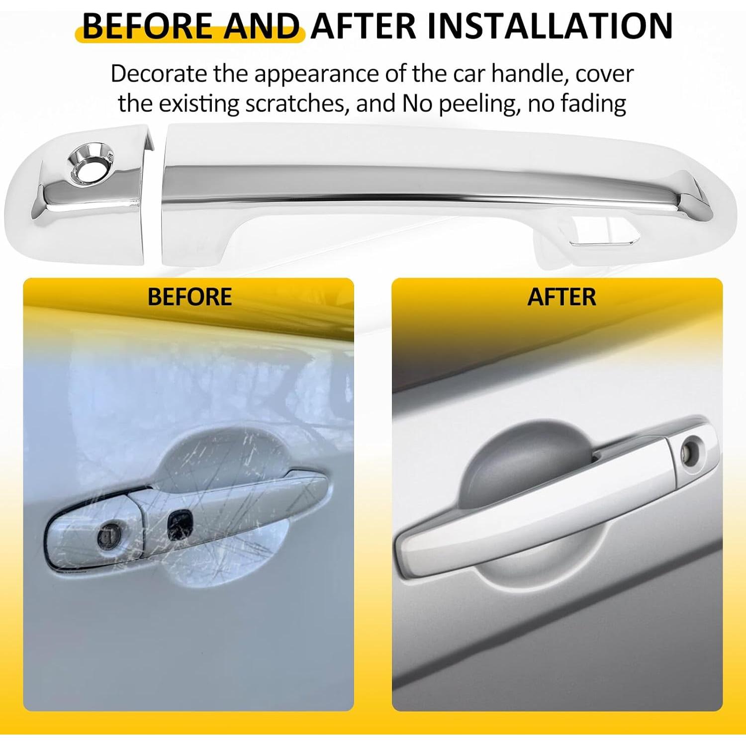 Cubiertas de Manijas de Puerta OCPTY para Toyota 4Runner 2010-2022