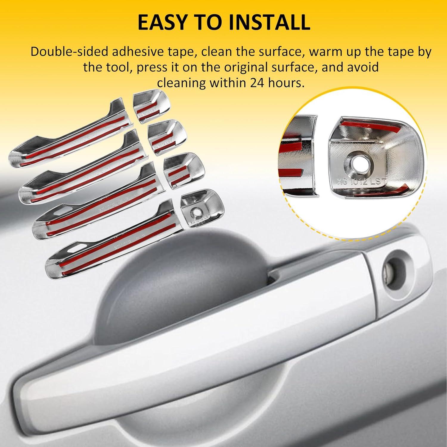 Cubiertas de Manijas de Puerta OCPTY para Toyota 4Runner 2010-2022