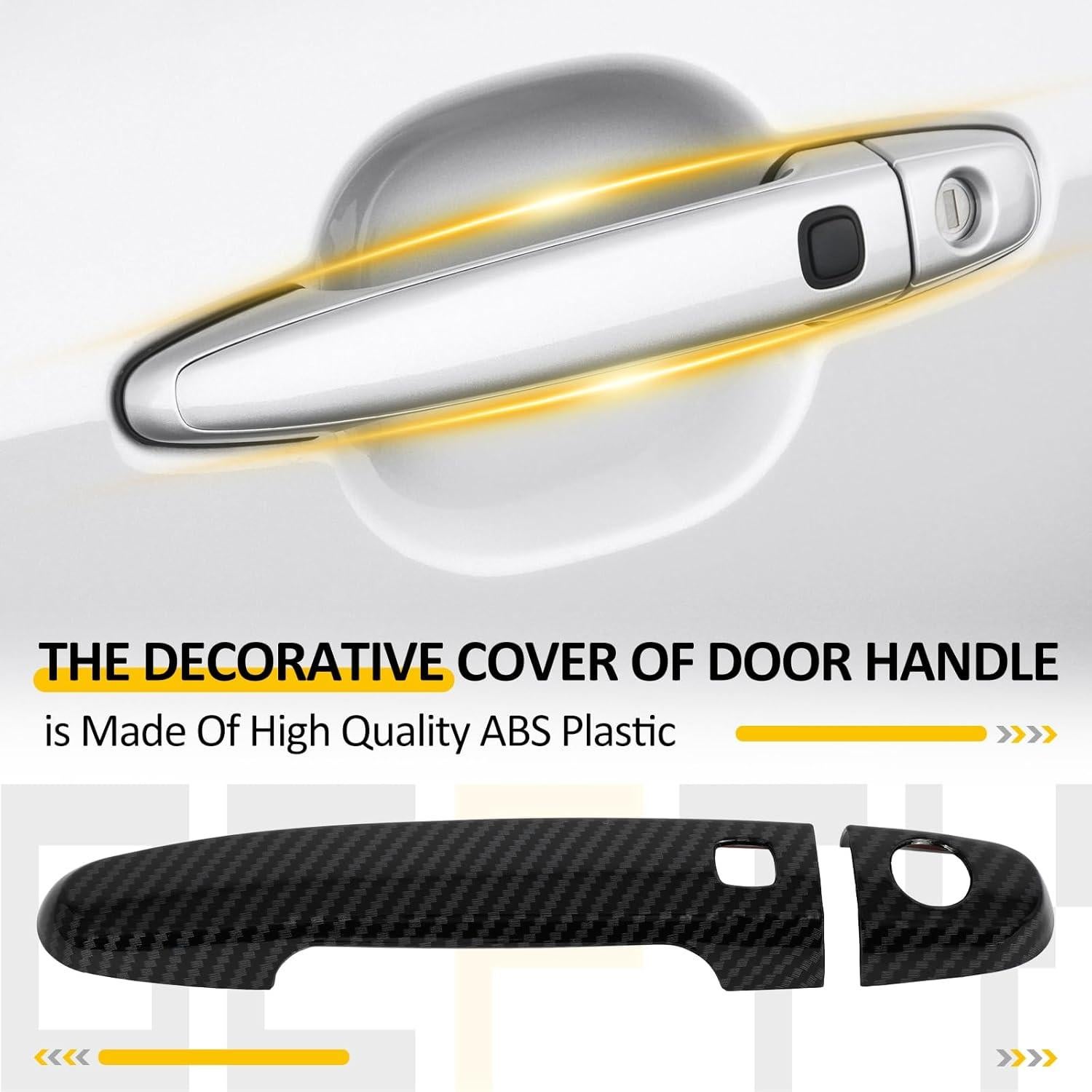 Cubiertas de Manijas de Puerta OCPTY 4PCS para Toyota y Scion