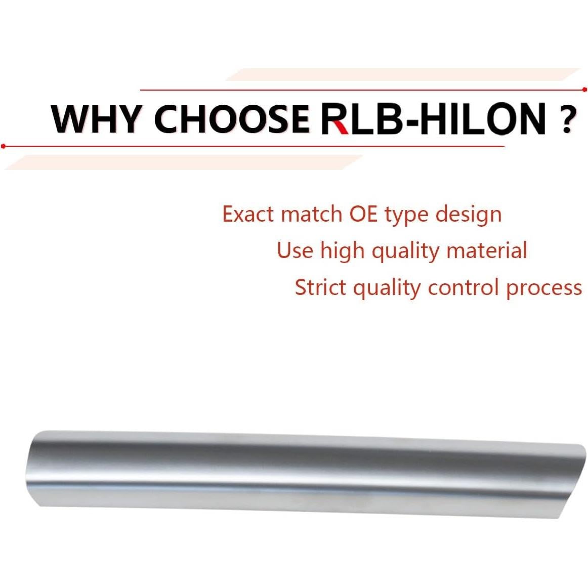 Mango de Apoyabrazos Izquierdo RLB-HILON Plata para Ford Escape 2013-2019