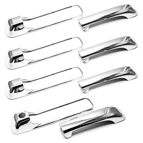 Cubiertas de Manijas de Puerta Chrome Sizver para RAM 1500/2500/3500