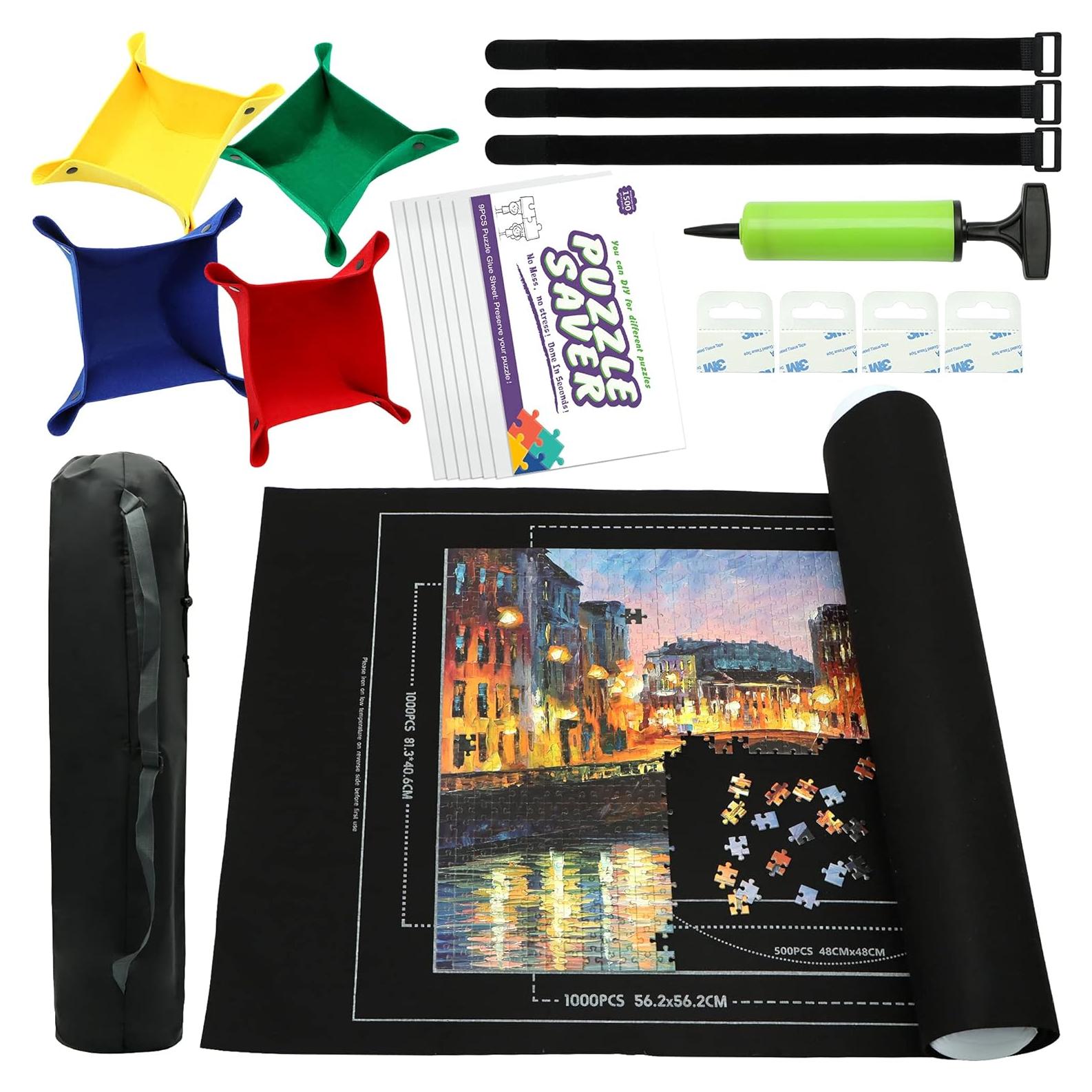 Alfombrilla de Rompecabezas Portátil FelizRoca 116.8x66cm 1500 Piezas