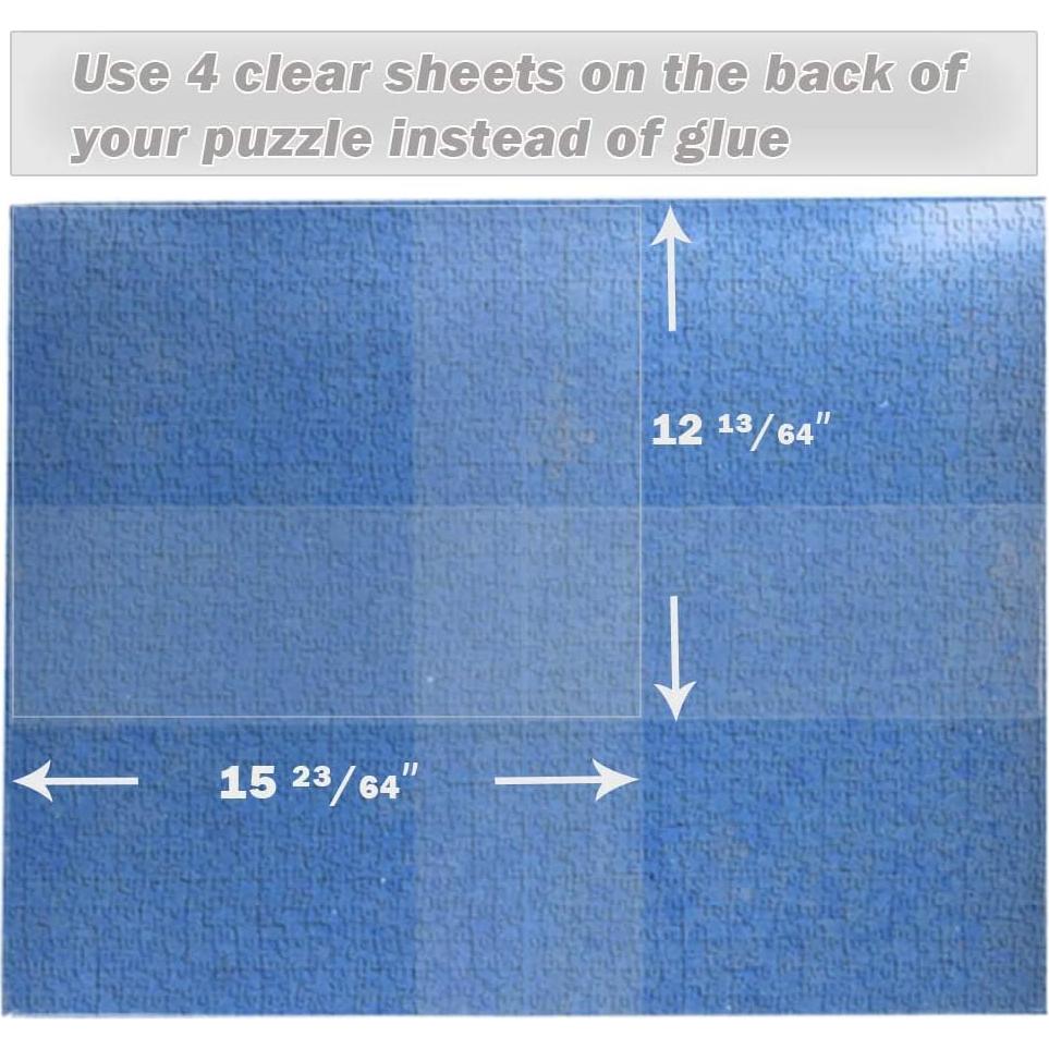 Tablero de rompecabezas de fieltro 2000 piezas con cubierta