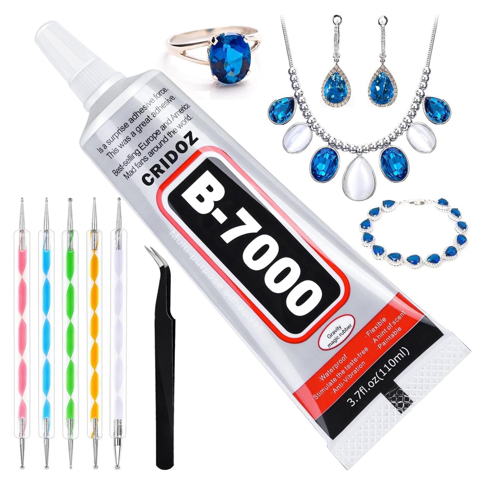 Pegamento para Joyería Cridoz B7000 110 ml Transparente Multiusos