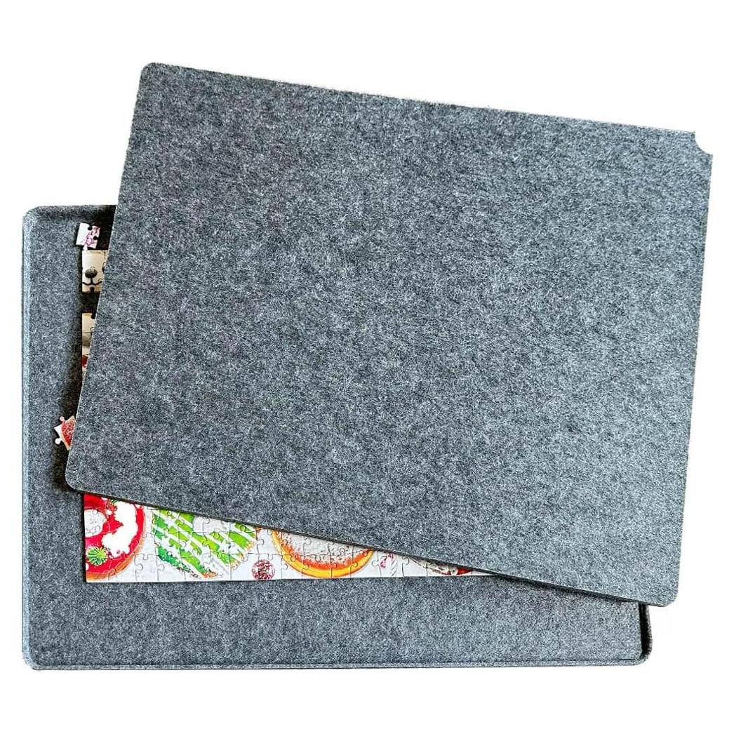 Tablero de Rompecabezas de Fieltro Gris AllwaySmart 500 Piezas