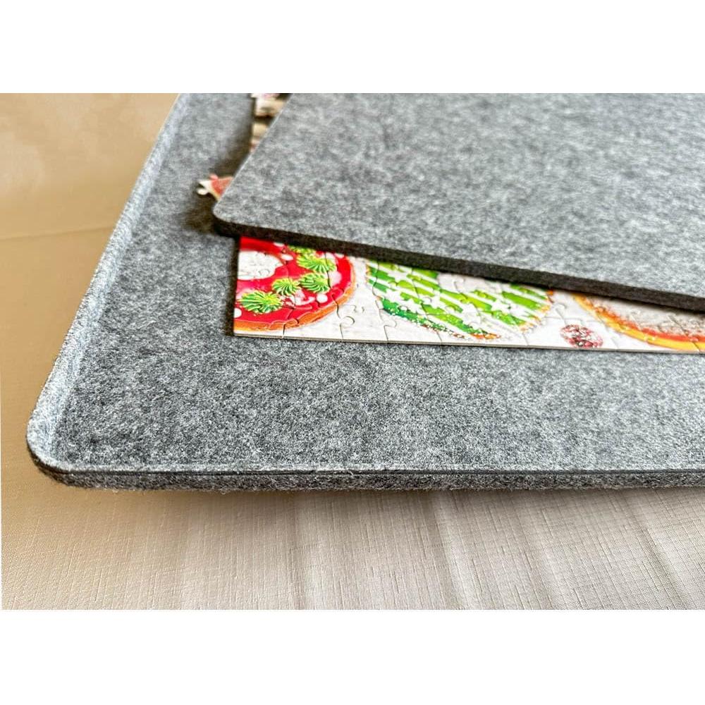 Tablero de Rompecabezas de Fieltro Gris AllwaySmart 500 Piezas