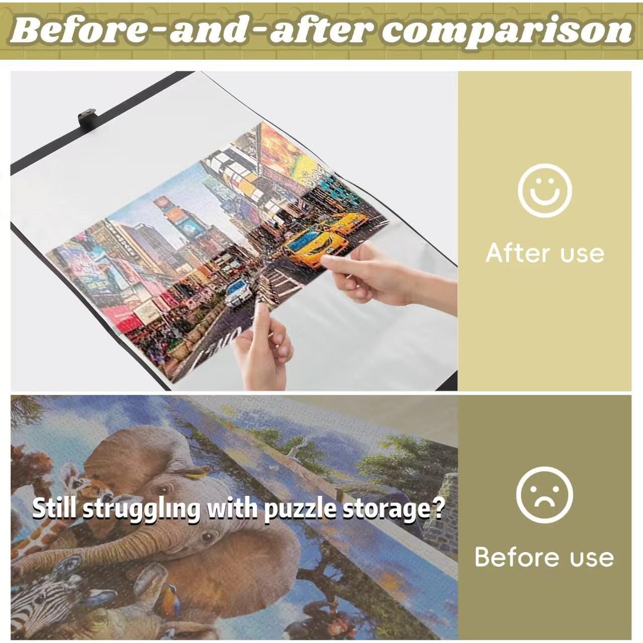 Carpeta de Almacenamiento de Rompecabezas YMNLWZ 1000 Piezas