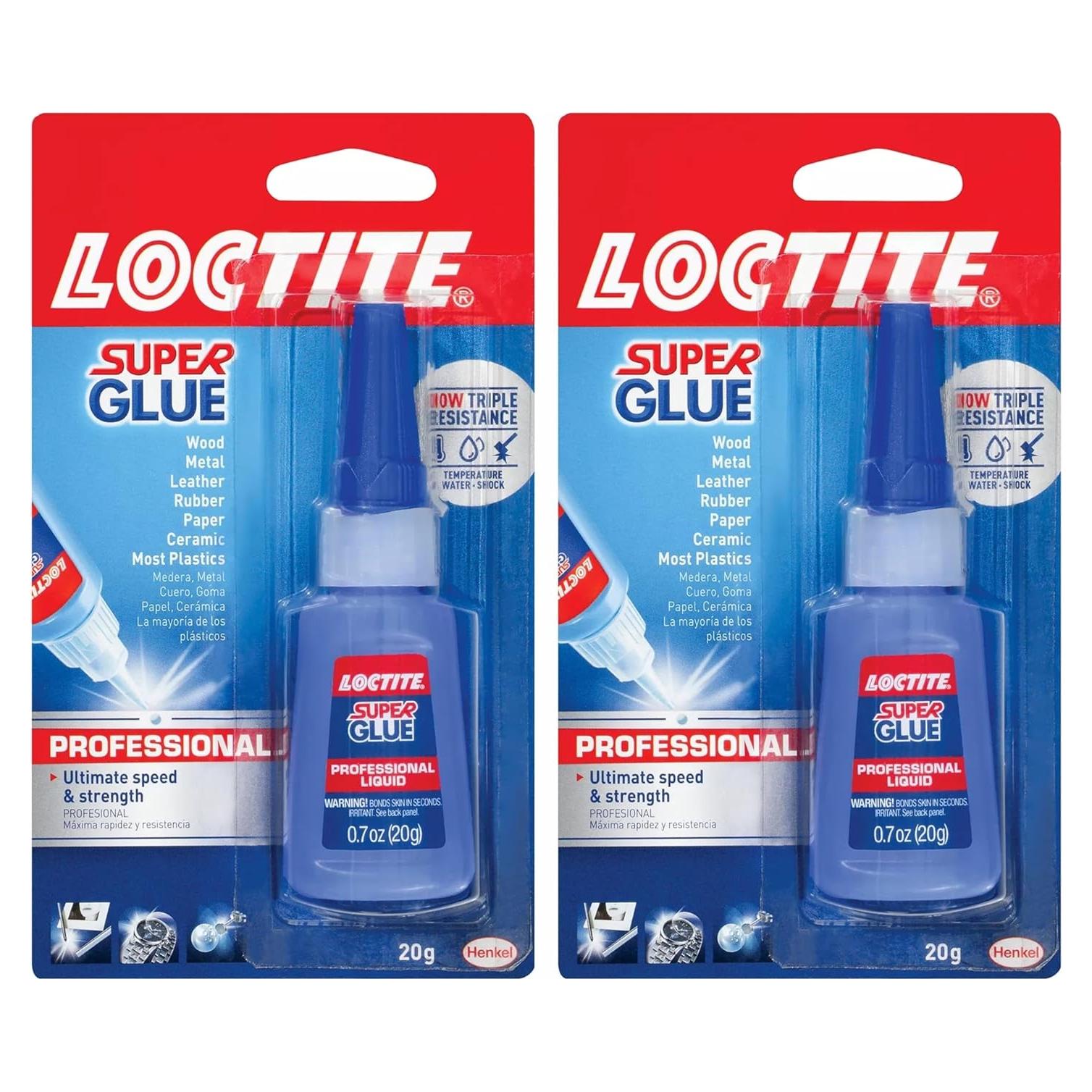 Loctite Super Glue Professional 20.7 ml - Superpegamento Rápido