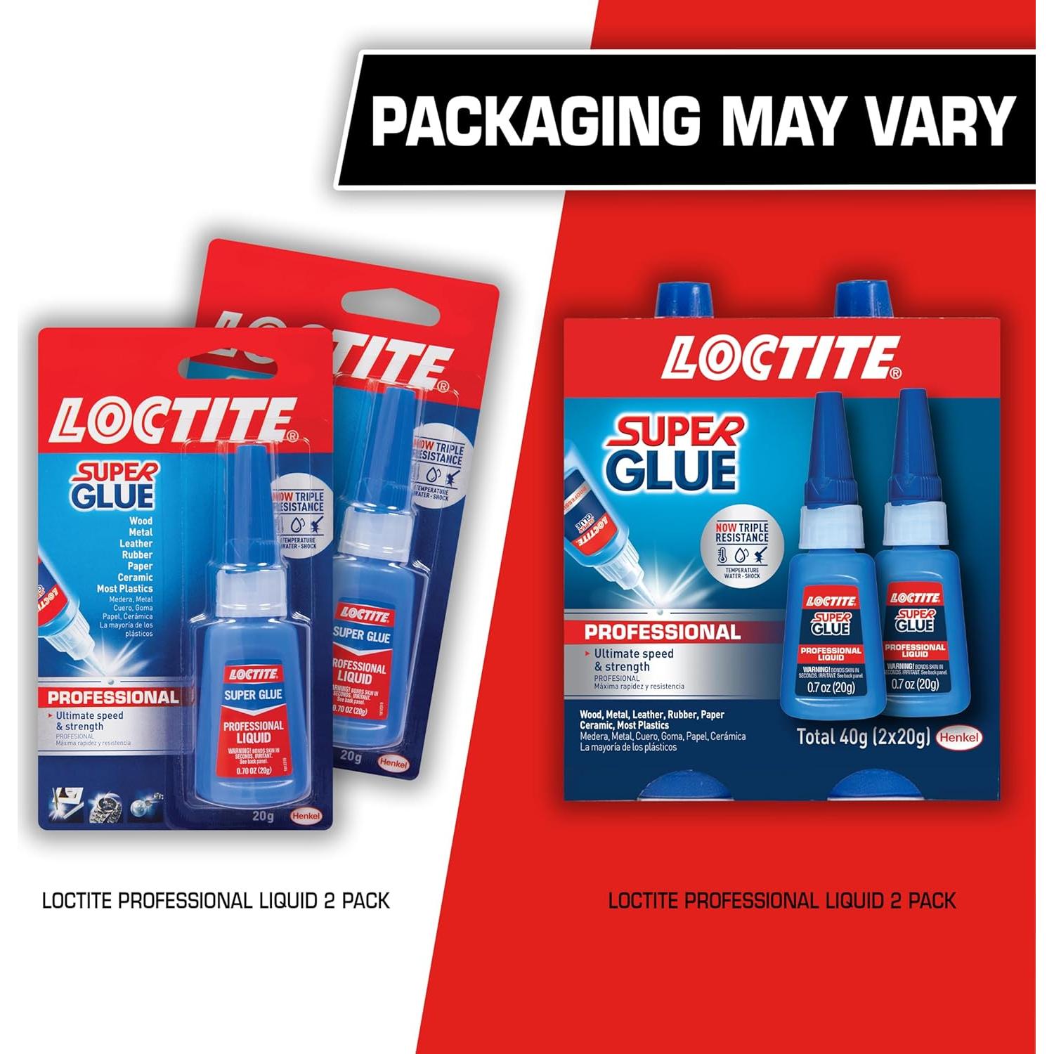 Loctite Super Glue Professional 20.7 ml - Superpegamento Rápido