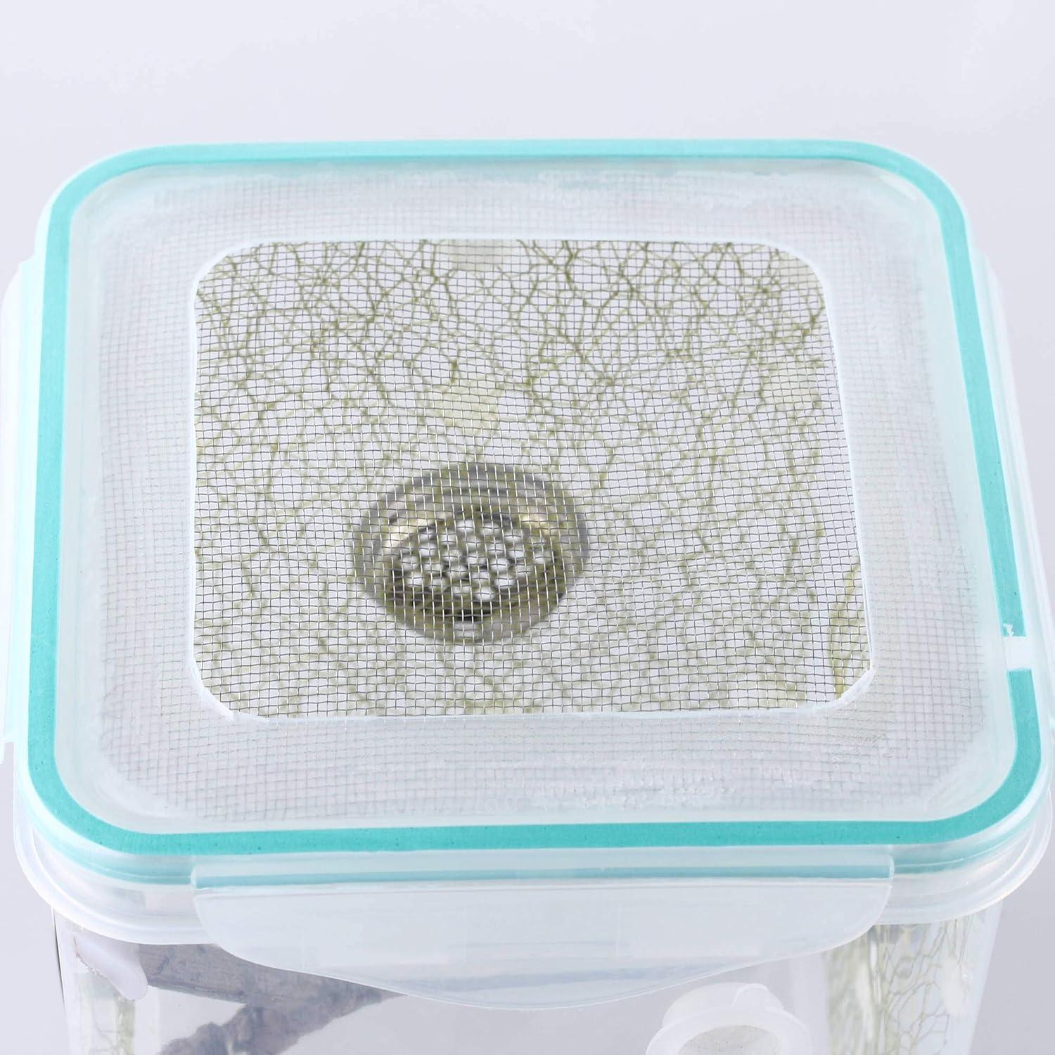 Jaula de Hábitat para Insectos Crapelles 15.7x15.7x17.8cm