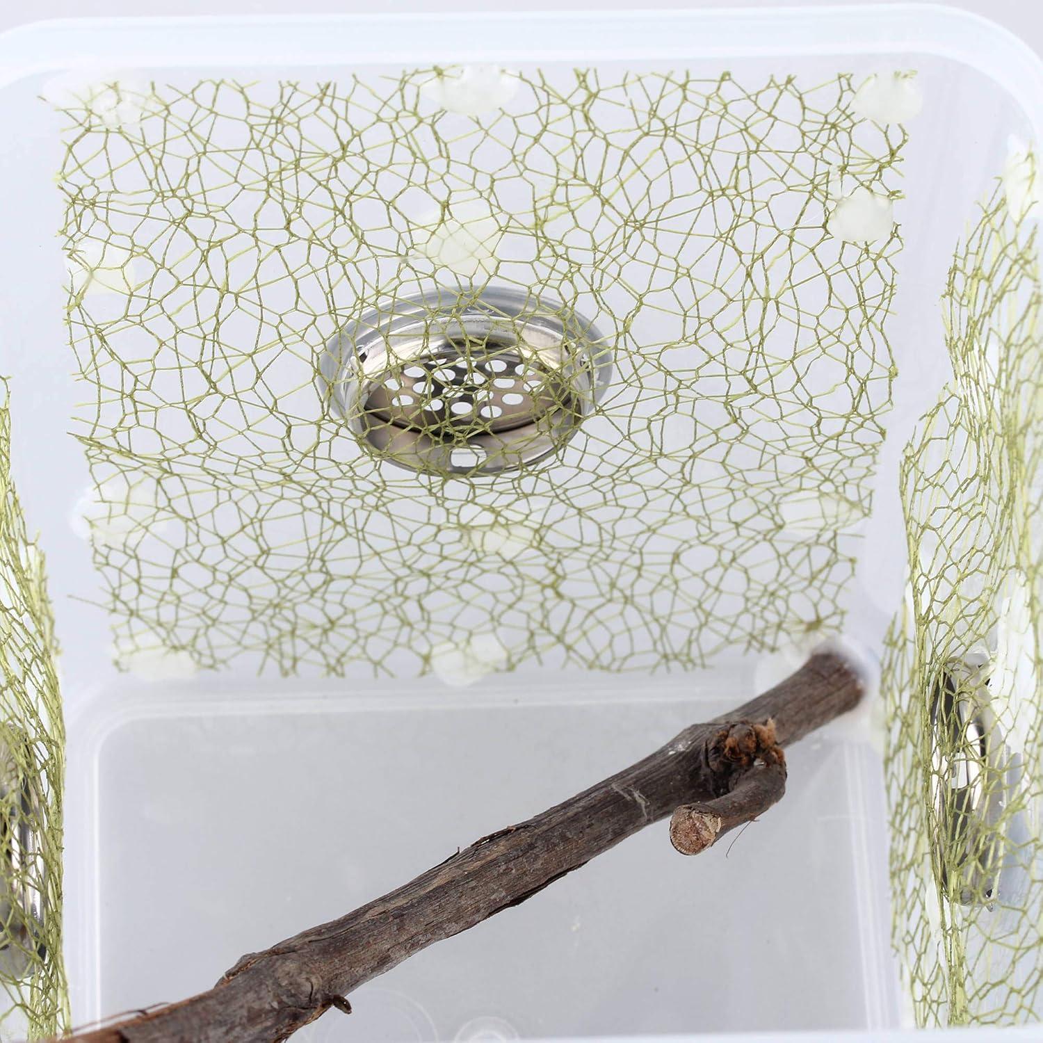 Jaula de Hábitat para Insectos Crapelles 15.7x15.7x17.8cm