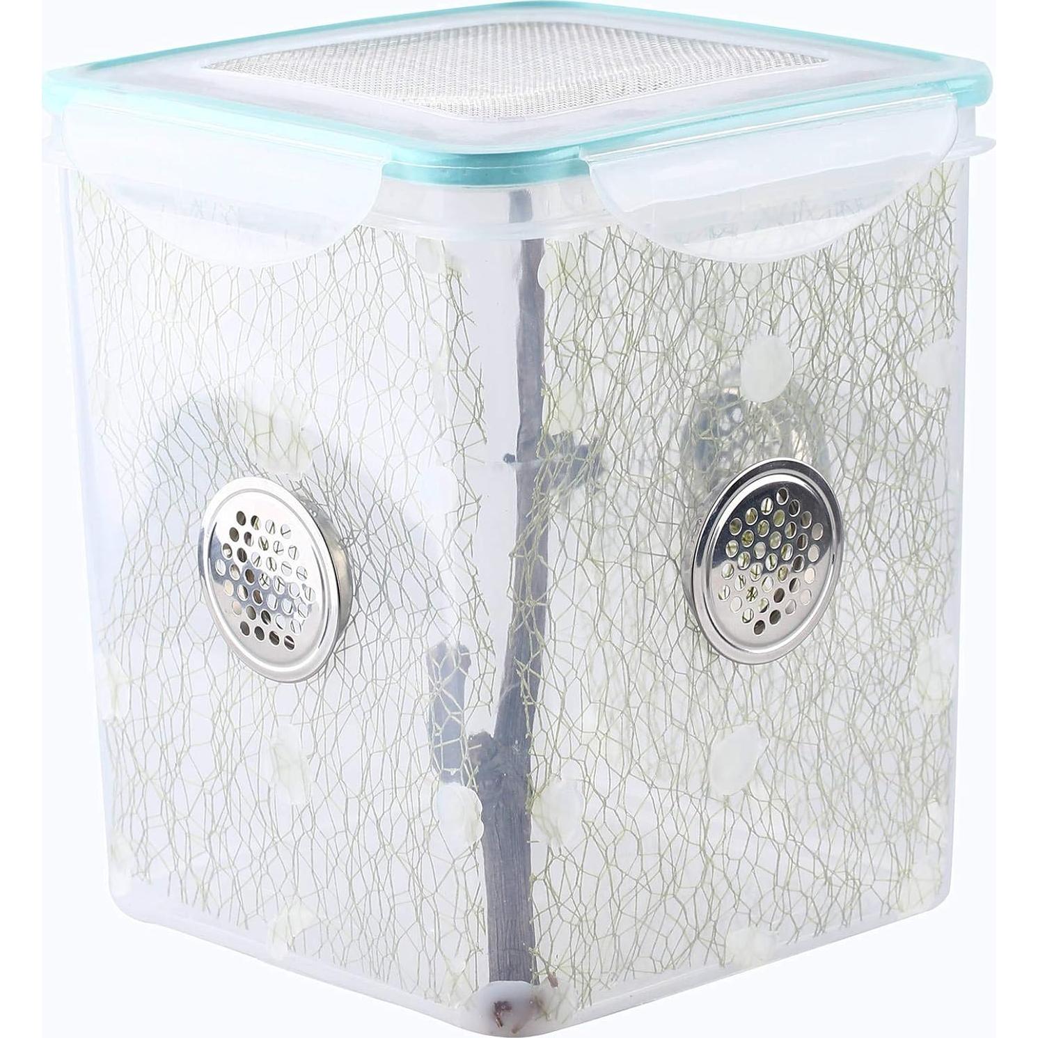 Jaula de Hábitat para Insectos Crapelles 15.7x15.7x17.8cm