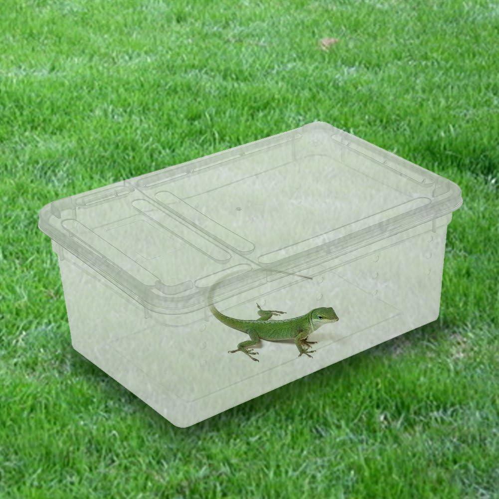 Caja de Cría para Reptiles Hypeety 19x12.5x8 cm Ventilada