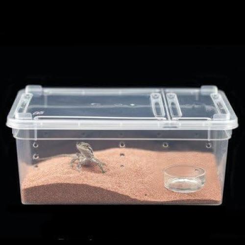 Caja de Cría para Reptiles Hypeety 19x12.5x8 cm Ventilada