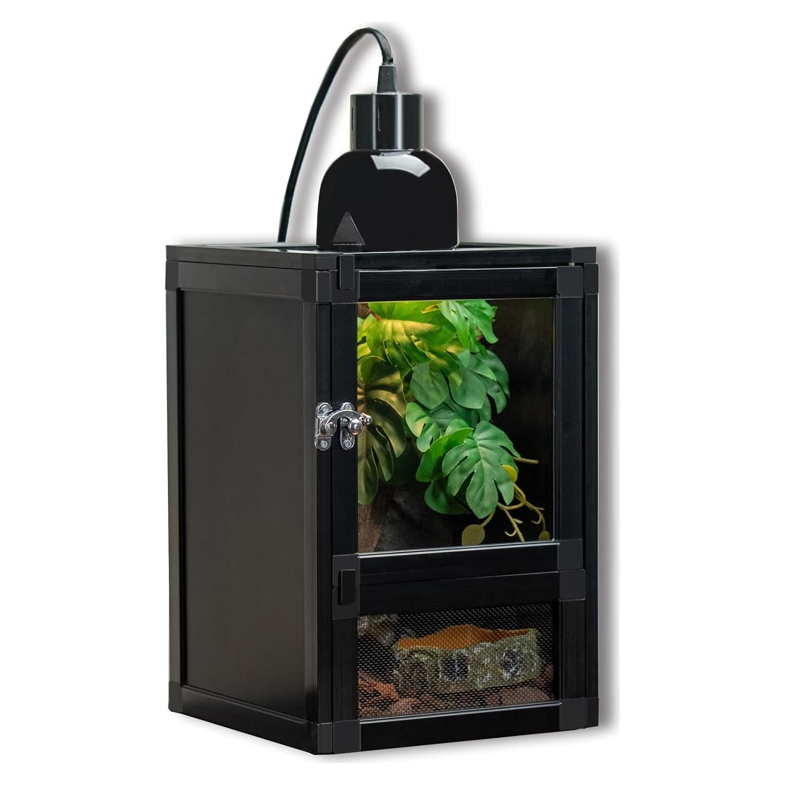 Jaula de Reptiles ToxiRium Mini 20.3x20.3x30.5 cm con Ventilación