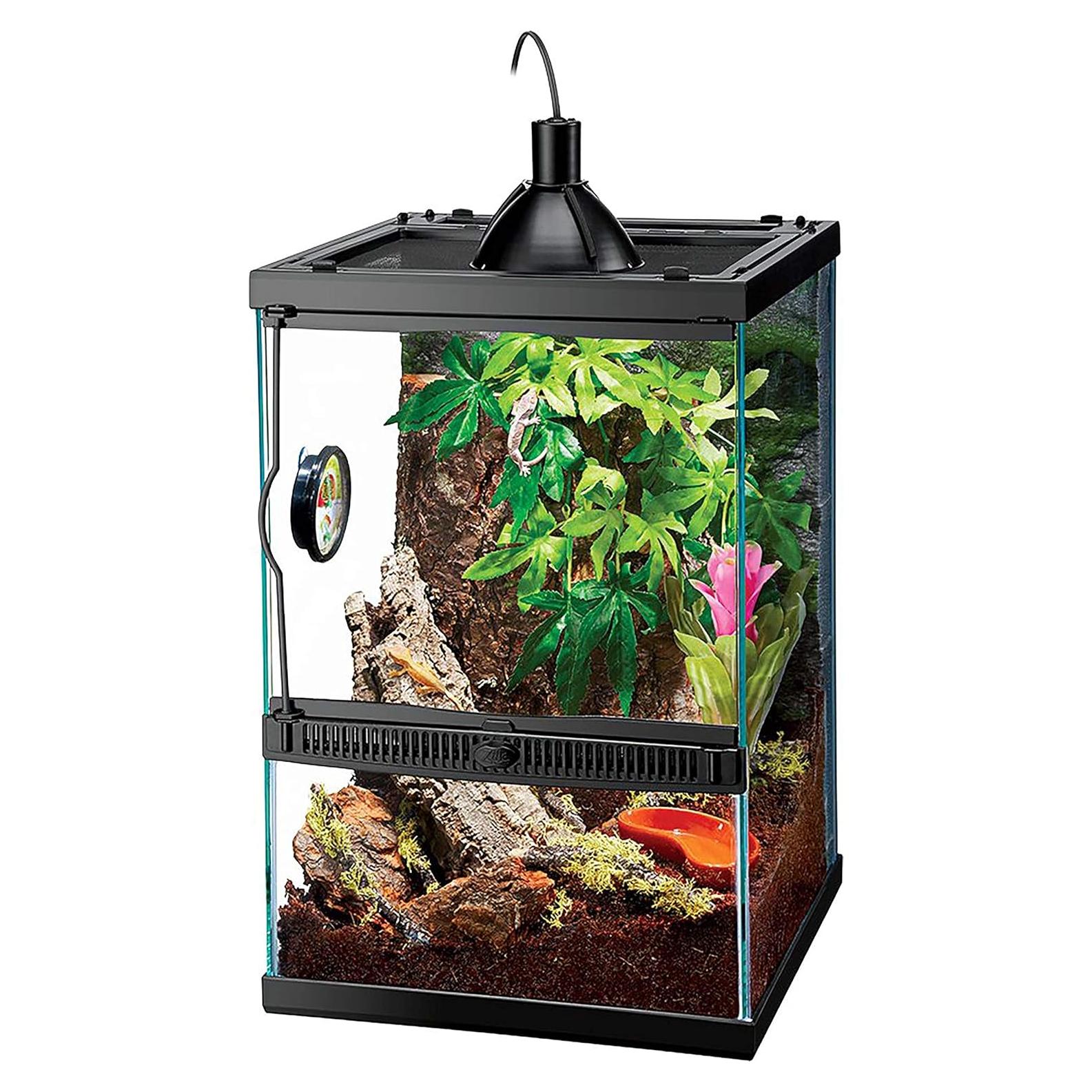 Terrario Vertical de Vidrio Zilla 11 Galones para Reptiles