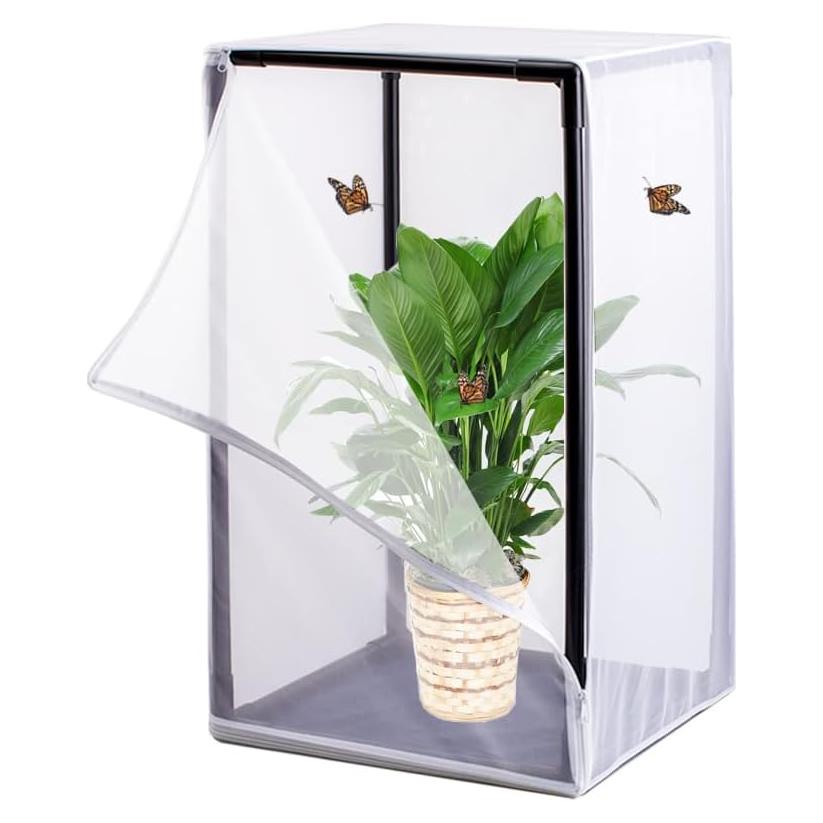 Hábitat de Mariposas Antoll 76.2cm Jaula de Insectos Malla