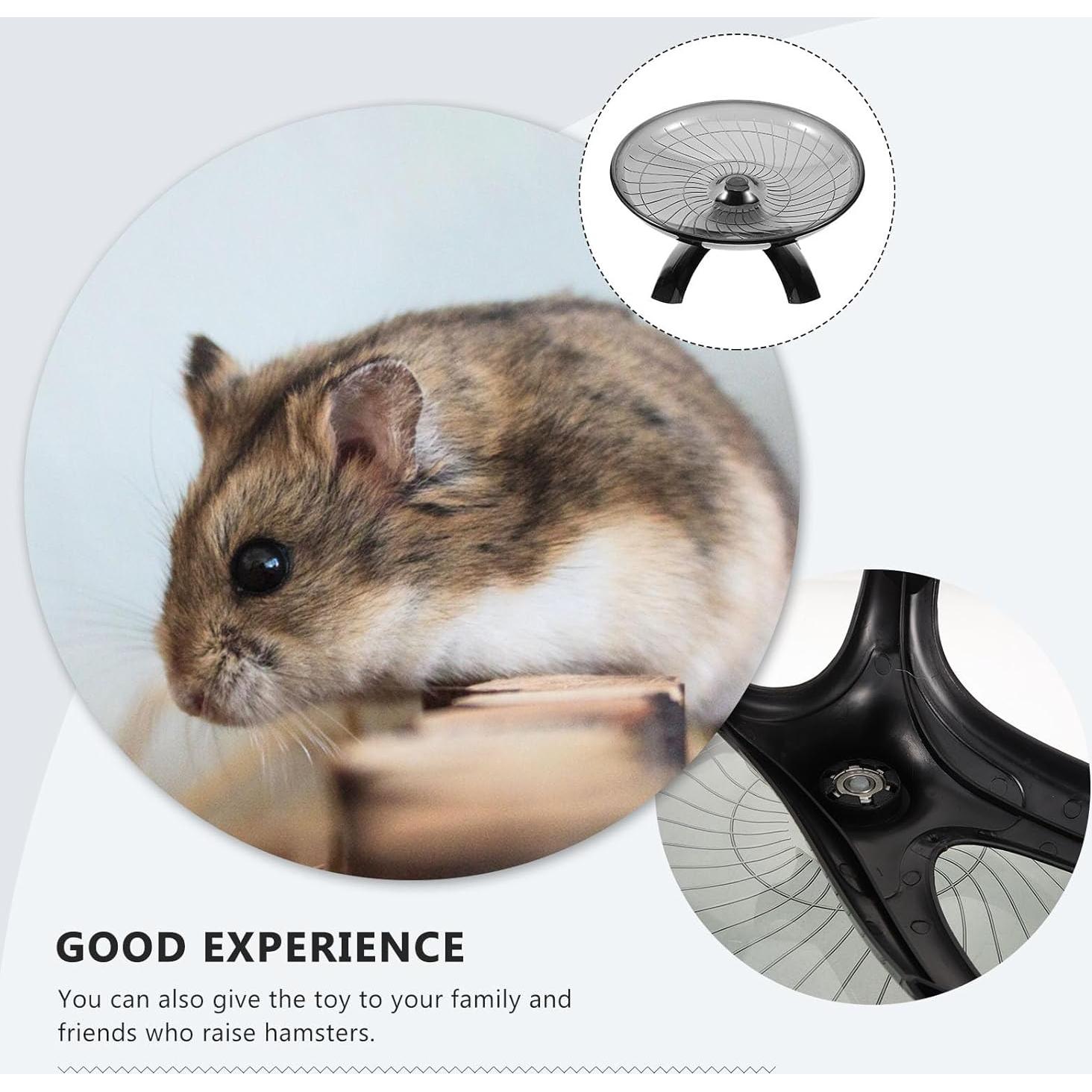 Rueda de Ejercicio para Hámster POPETPOP Silenciosa 18cm