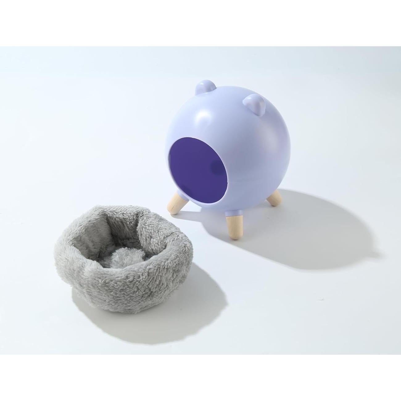 Escondite para Hámster TUTU&LELE Nido Espacial Púrpura