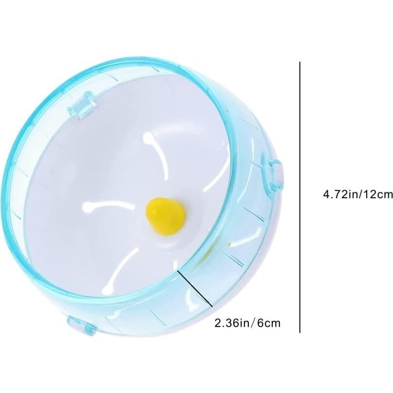 Rueda de Hámster Silenciosa YuanYouTong 12 cm para Animales Pequeños