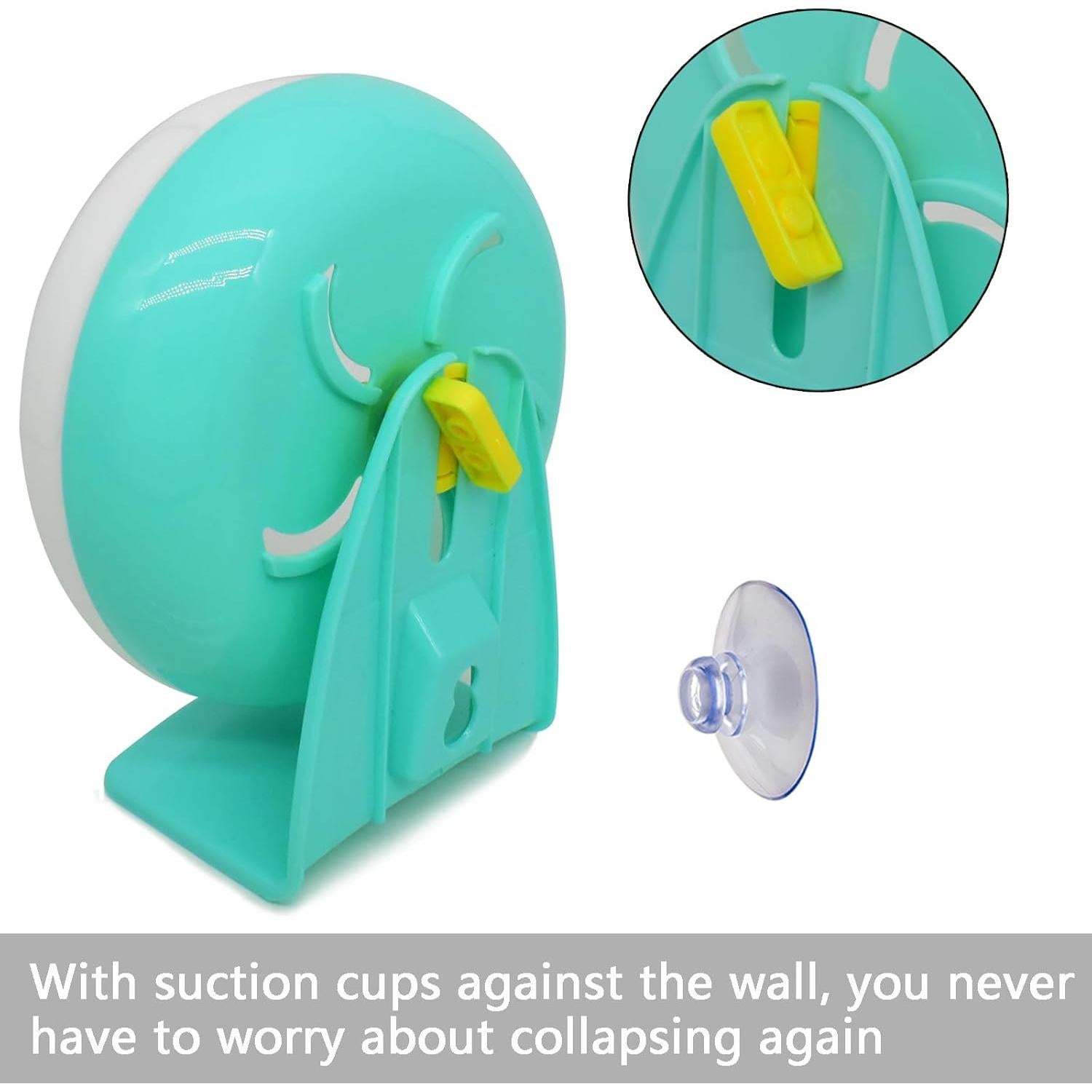 Rueda de Hámster GKYZBB Silenciosa 17.78 cm para Mascotas