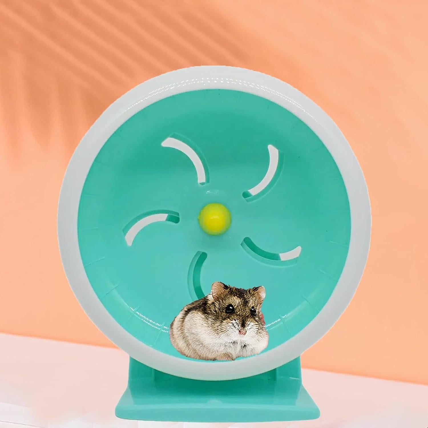 Rueda de Hámster GKYZBB Silenciosa 17.78 cm para Mascotas