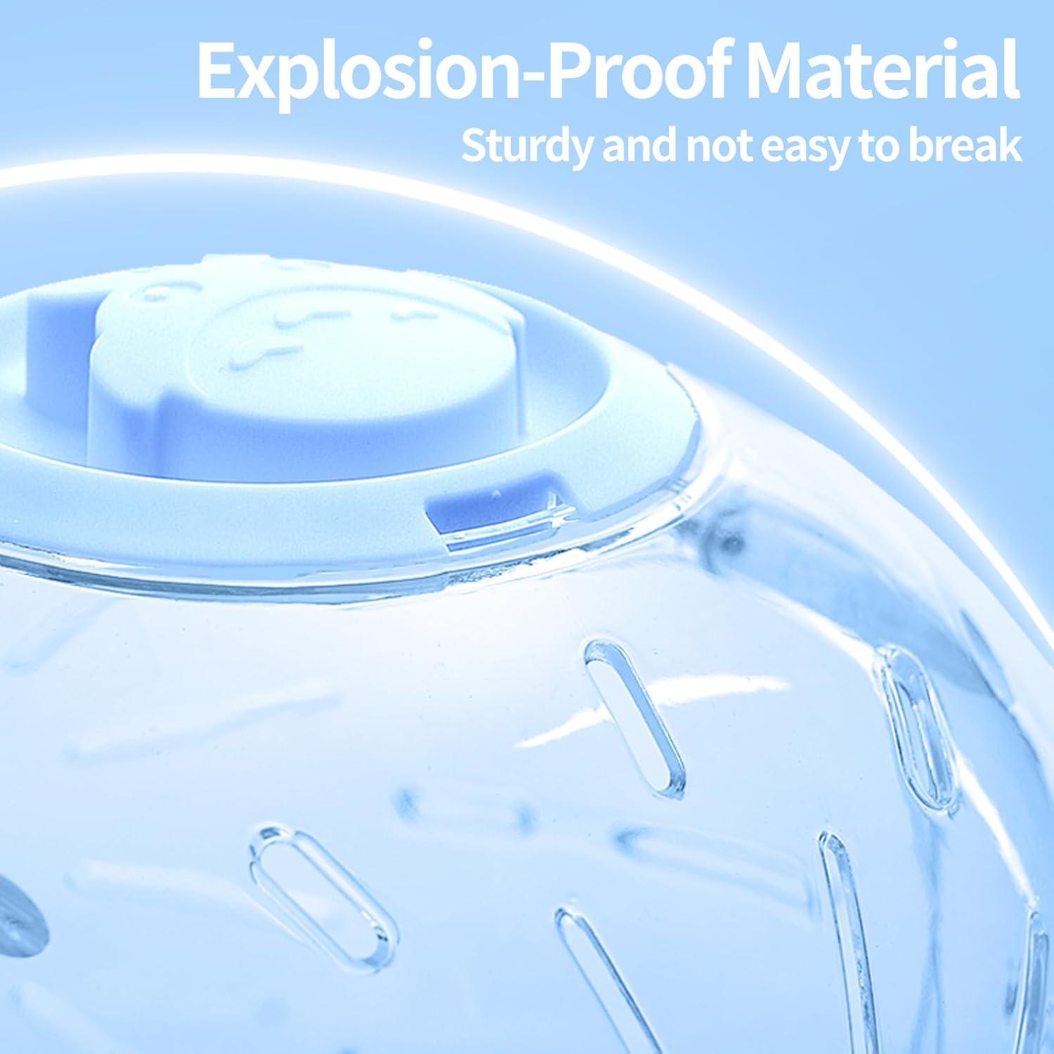 Bola de Hámster 20 cm JONSANTY Azul Transparente Accesorios