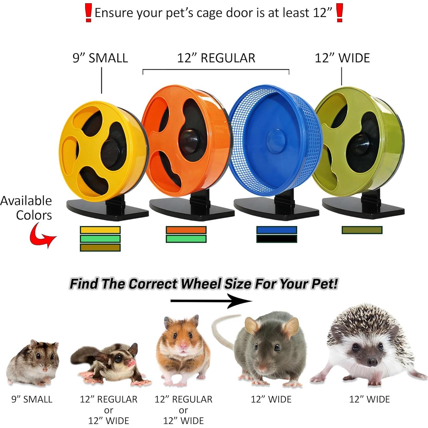 Rueda de Ejercicio Silent Runner Exotic Nutrition 22.86 cm Brilla en la Oscuridad