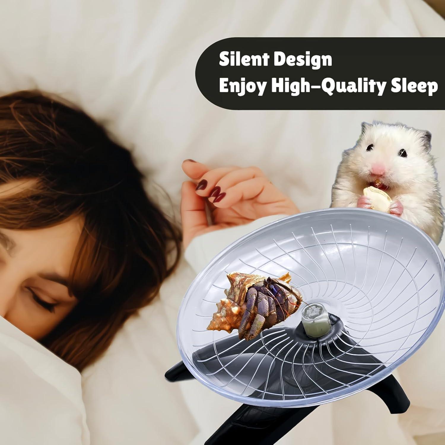 Rueda de Ejercicio Silenciosa para Cangrejo Ermitaño Wanwanzi