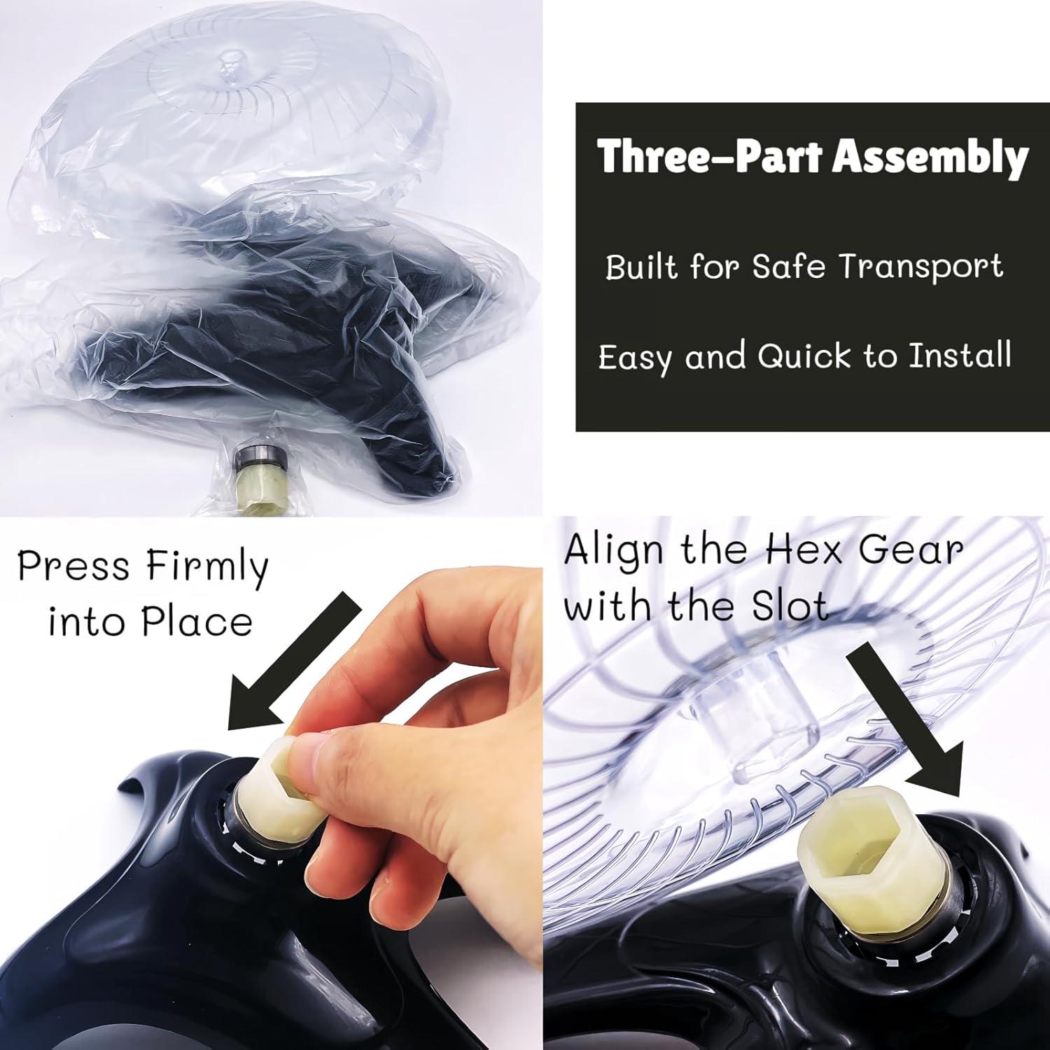 Rueda de Ejercicio Silenciosa para Cangrejo Ermitaño Wanwanzi