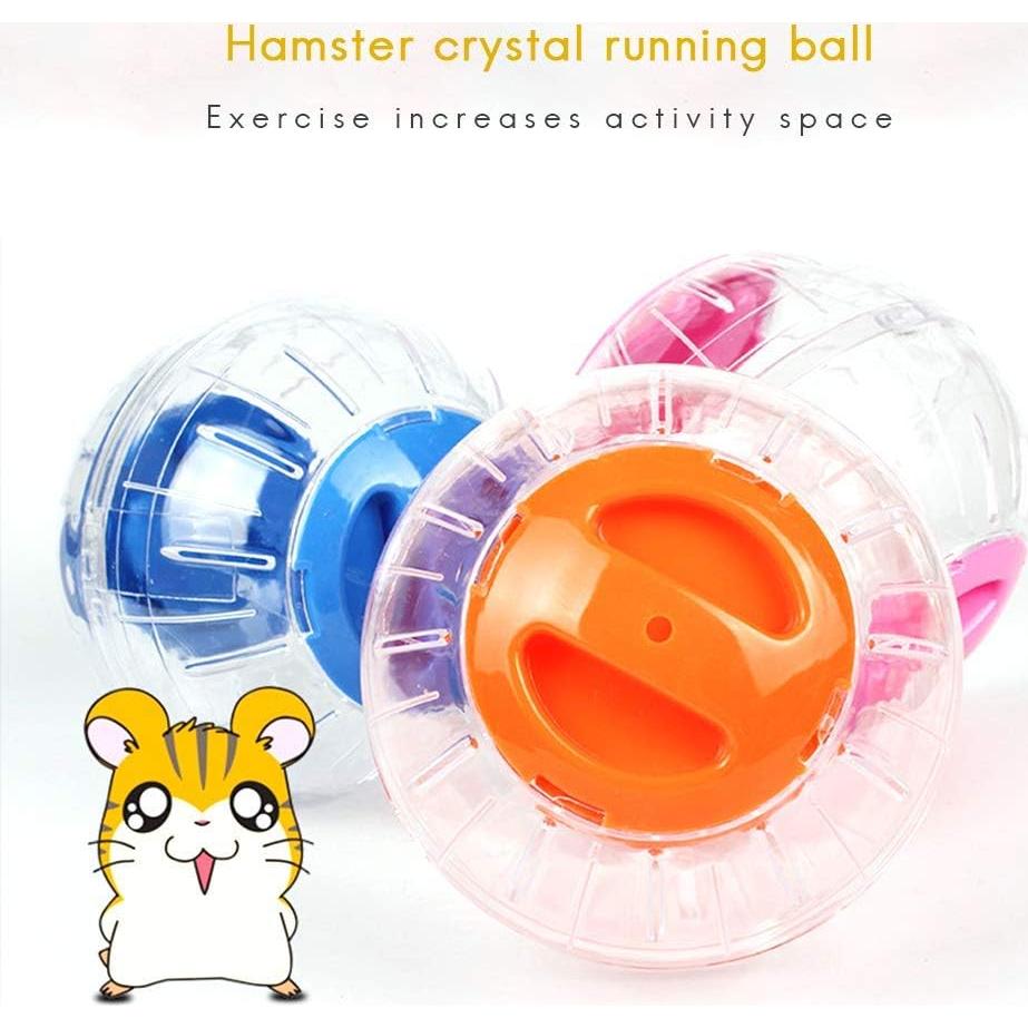 Bola de Ejercicio para Hámster WNZQK 12 cm Rosa Silenciosa